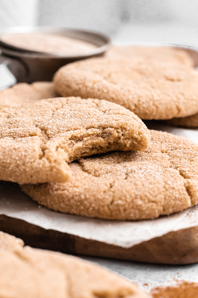 The Best Healthy Snickerdoodles